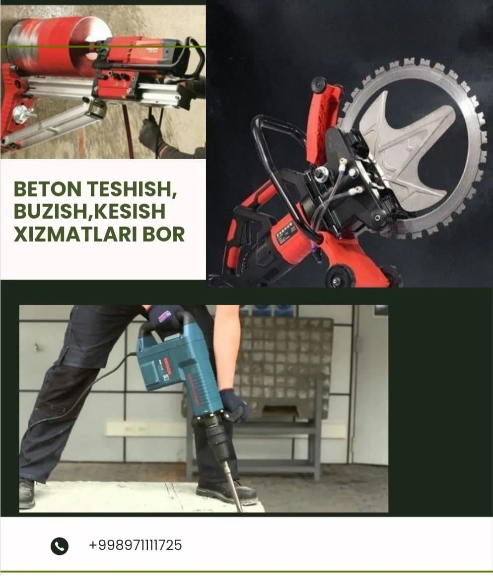Concrete piercing and cutting service