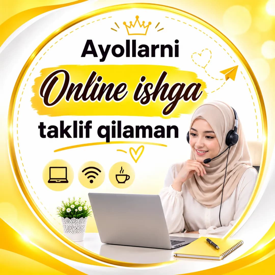 Zudlik bilan Ayol ishchilar kerak