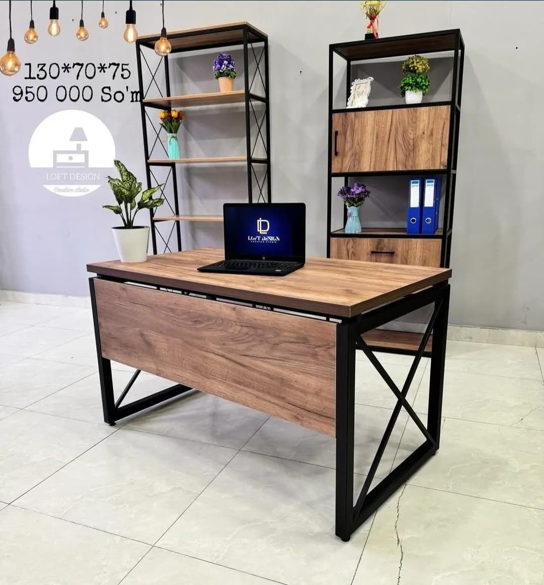 Loft mebel offis uchun лофт мебел hay tek mebel hich teak хай тек усул