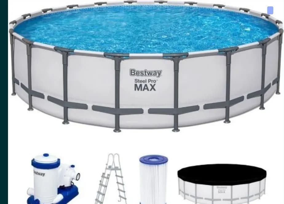 Intex bestway swimming pool 549*132 meters
