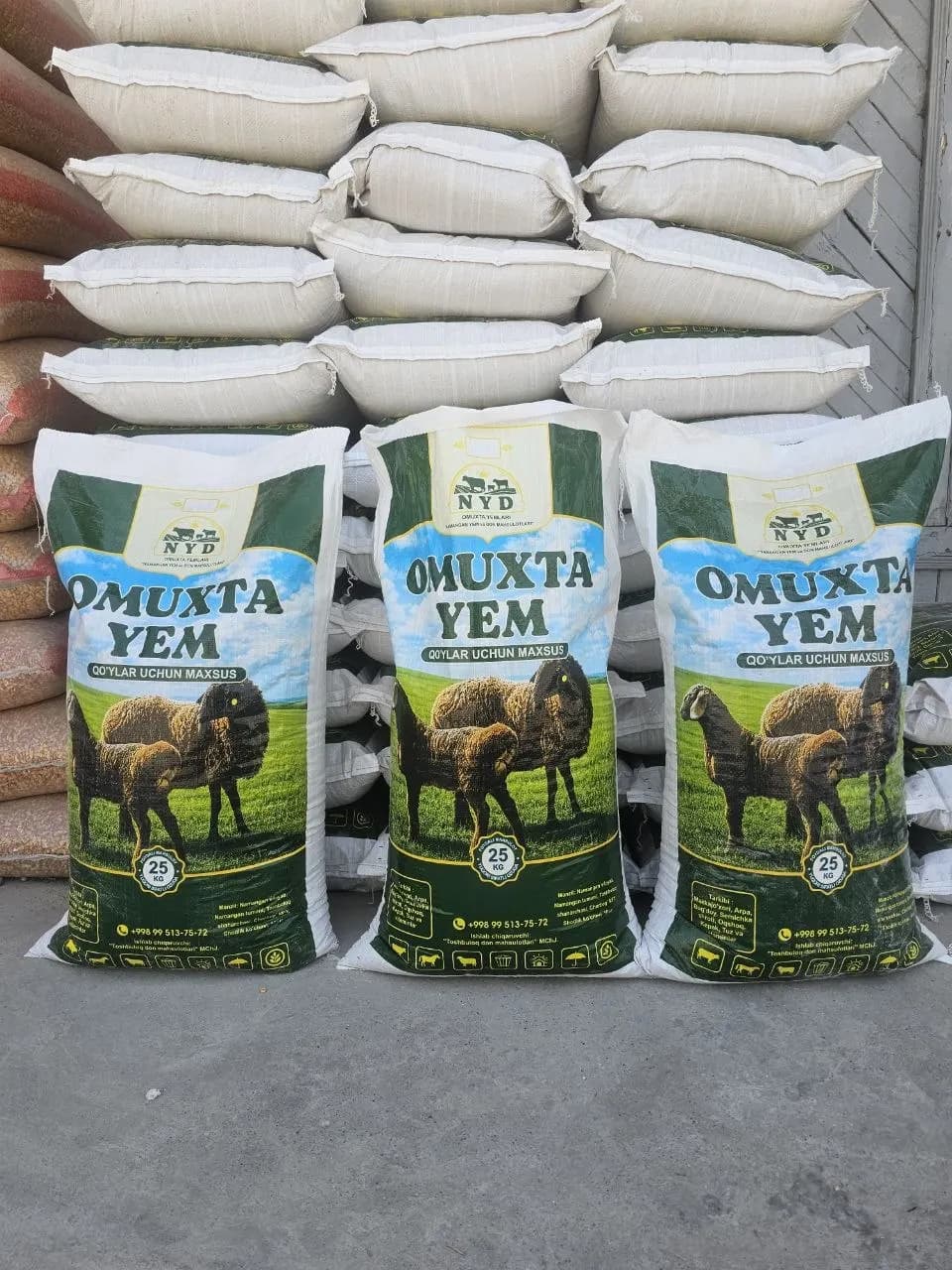 Qo'ylar u-n  OMUXTA YEM