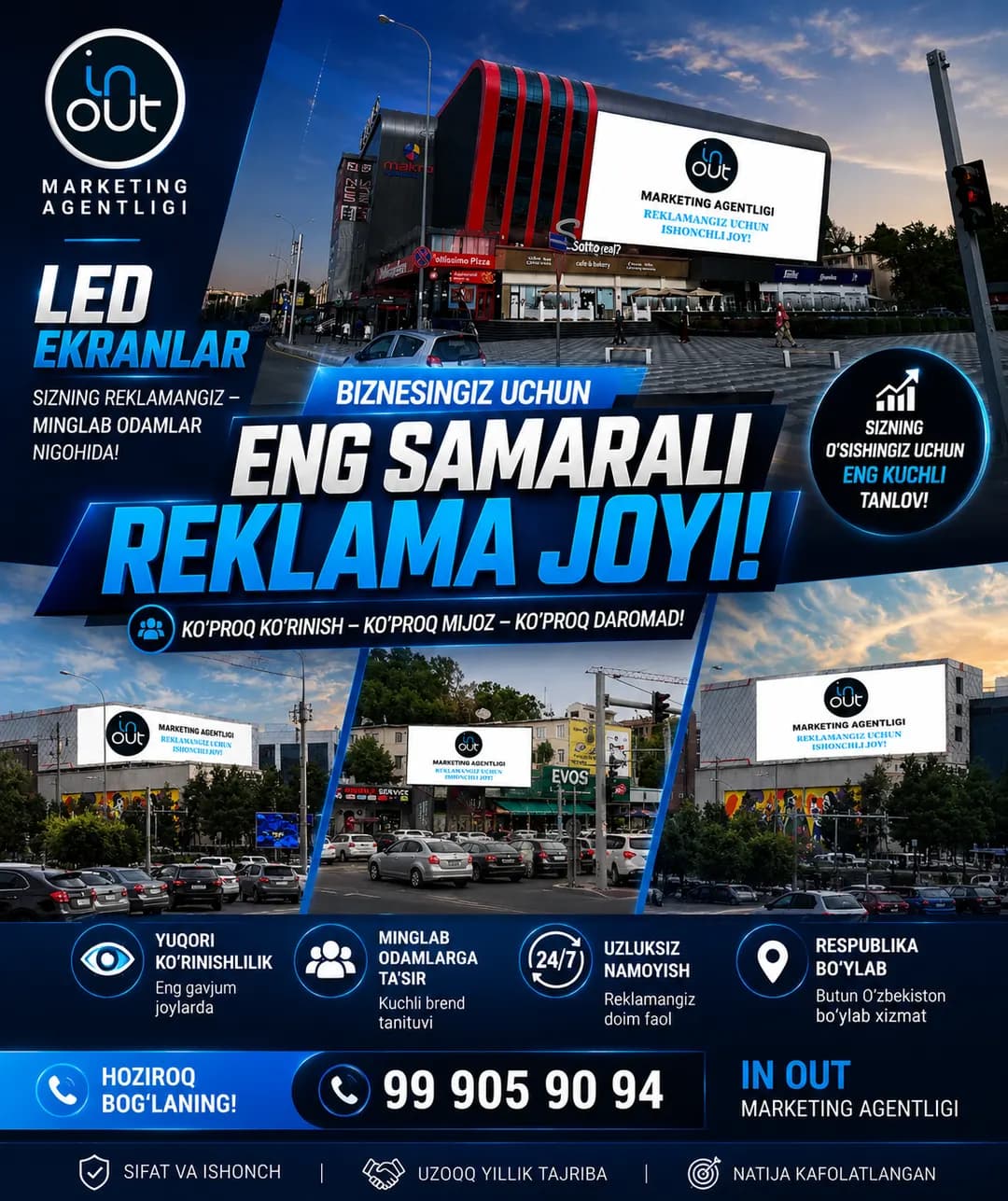 LED Advertising Display, Advertising Placement on Led Screens, Outdoor Advertising, Advertising Placement, Advertising Prices, Advertising Agency, Marketing Agency