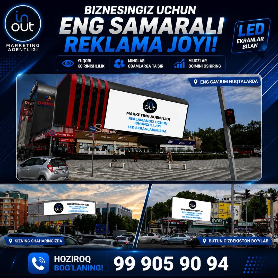 Led Screen Advertising,Led Screen,Led Screen Prices,Outdoor Advertising, Advertising Agency, Advertising in Tashkent, Advertising Placement