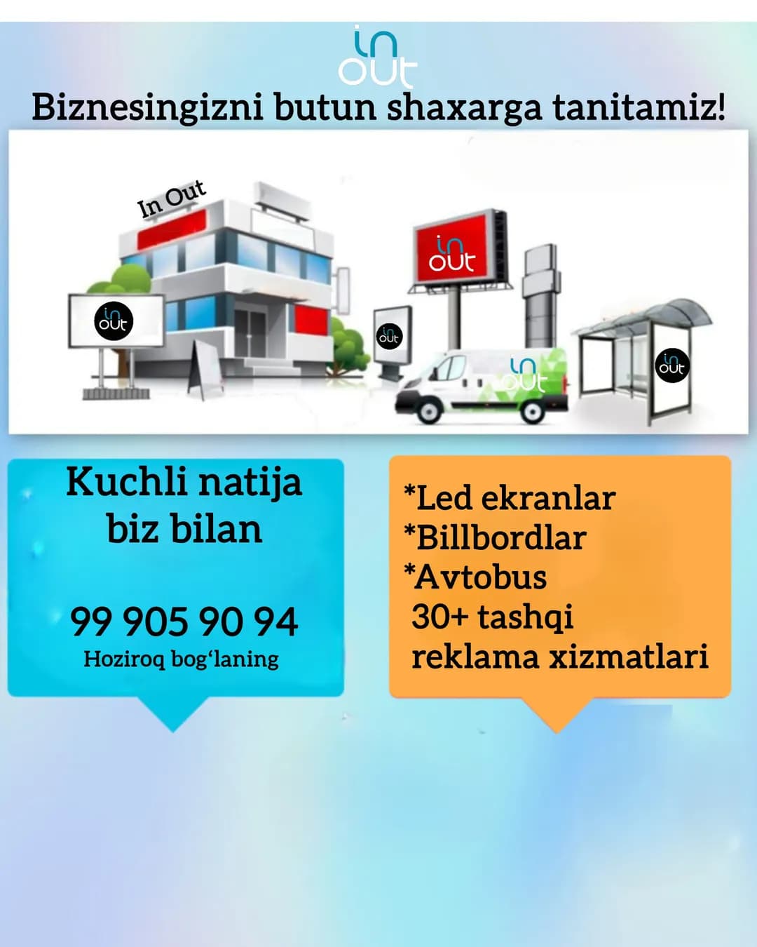 outdoor advertising, advertising agency, advertising placement, LED screen, billboard, brandmaurer, bus, sms