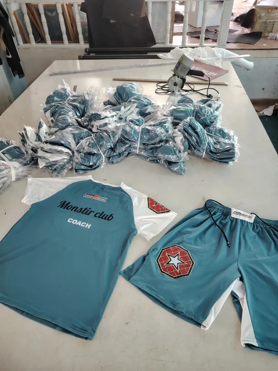 Custom football shorts