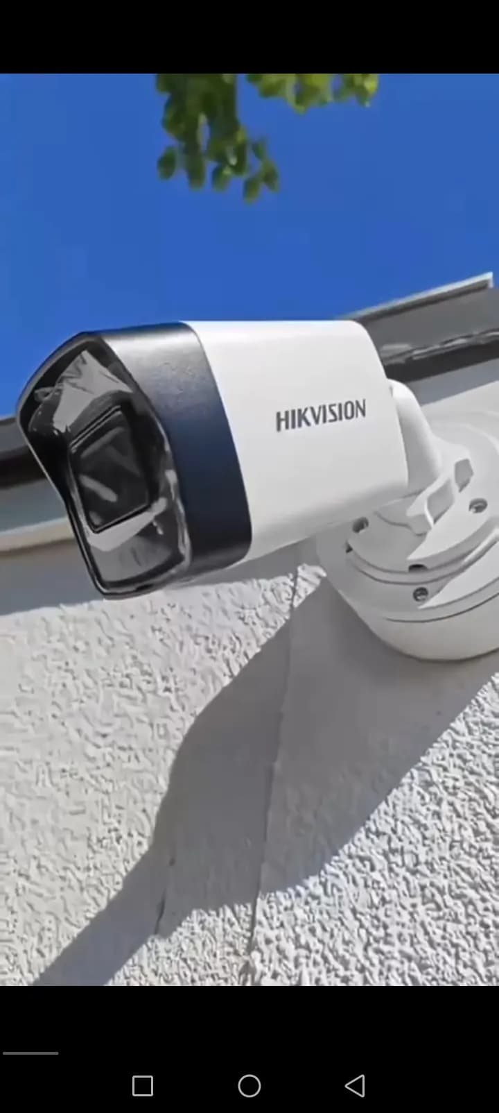 Our HIKvision camera