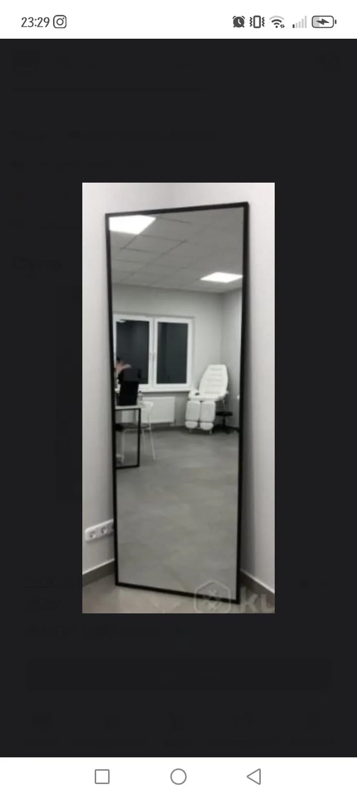 Smart led mirror for smart home
