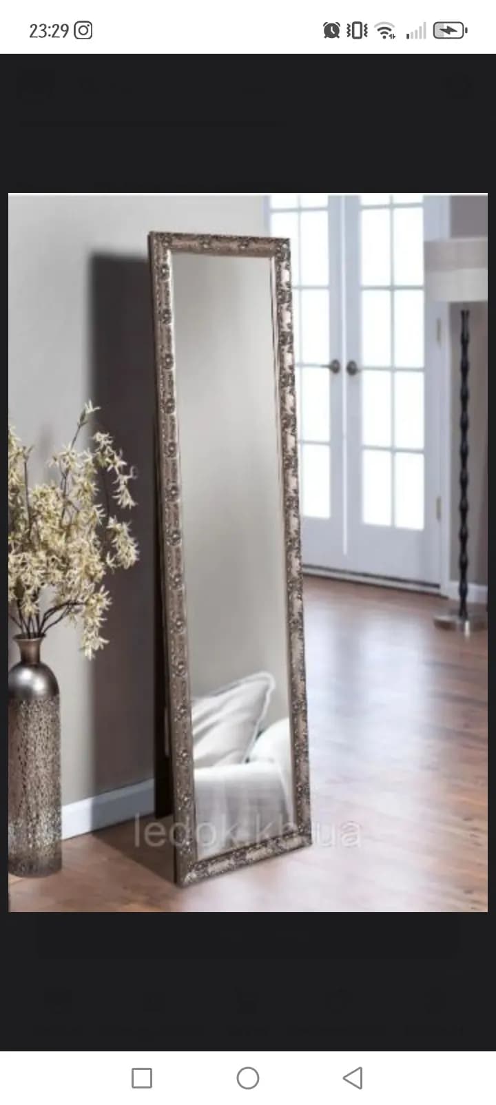 Smart led mirror for smart home