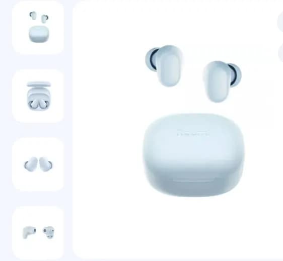 Xiaomi Redmi Buds 6 Play blue wireless earbuds