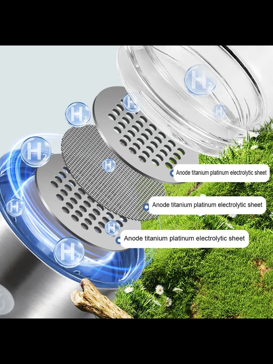 Hydrogen Water Generator Cup Hydrogen Generator 1200PPB