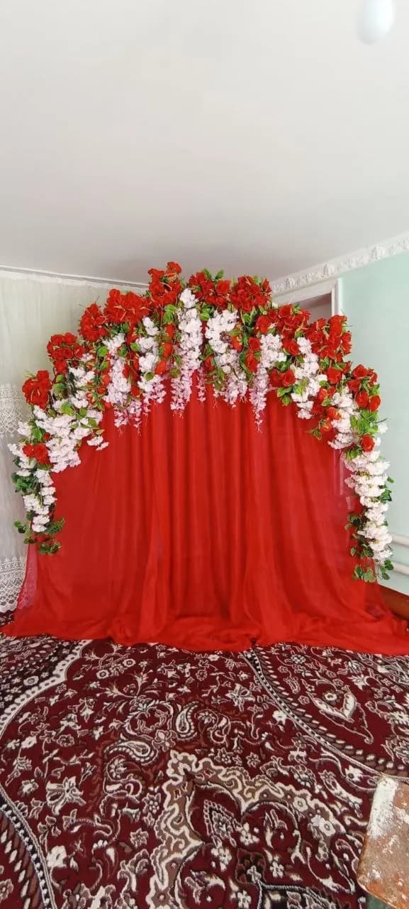 Сценические украшения для свадьбы