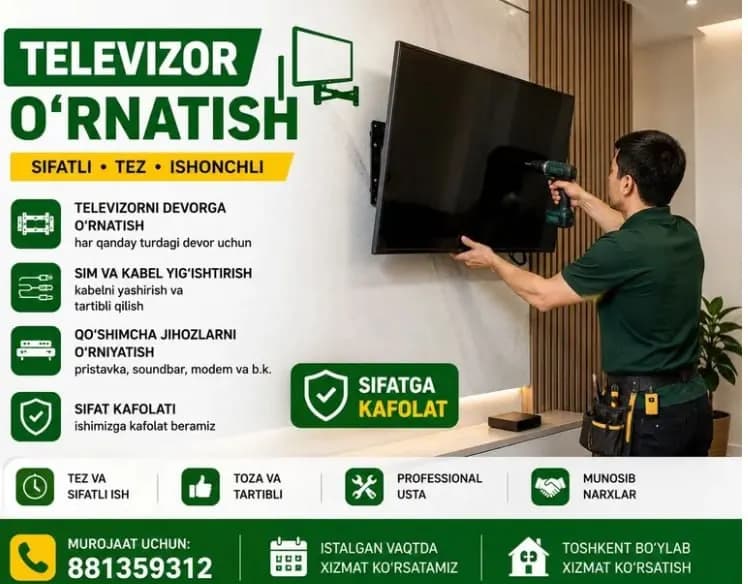 Tv ustanovka