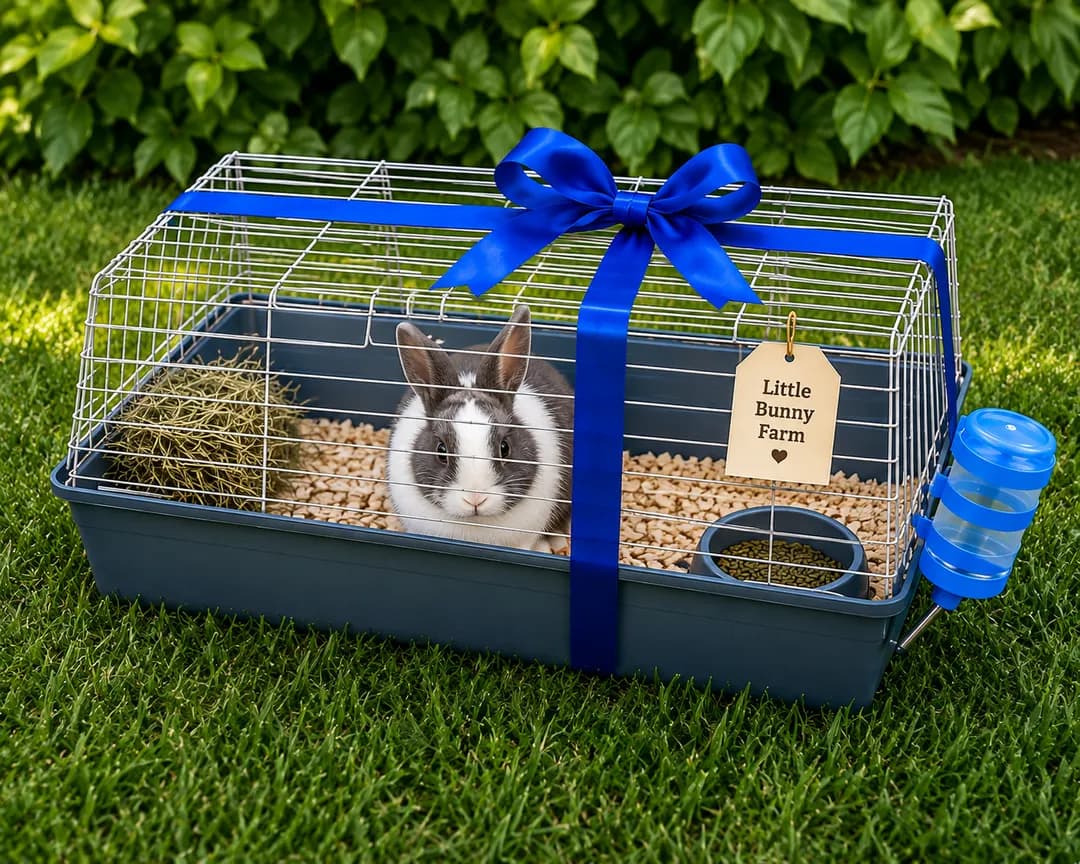 Adult dwarf rabbit for sale - boy