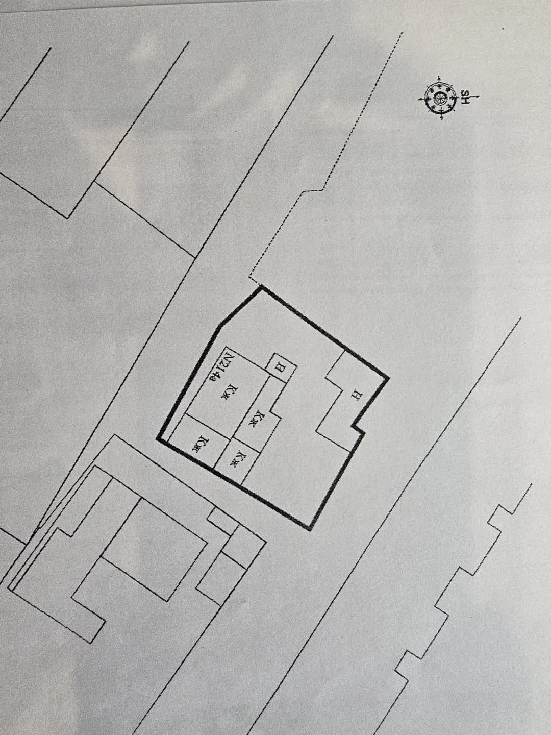 House with a plot for sale