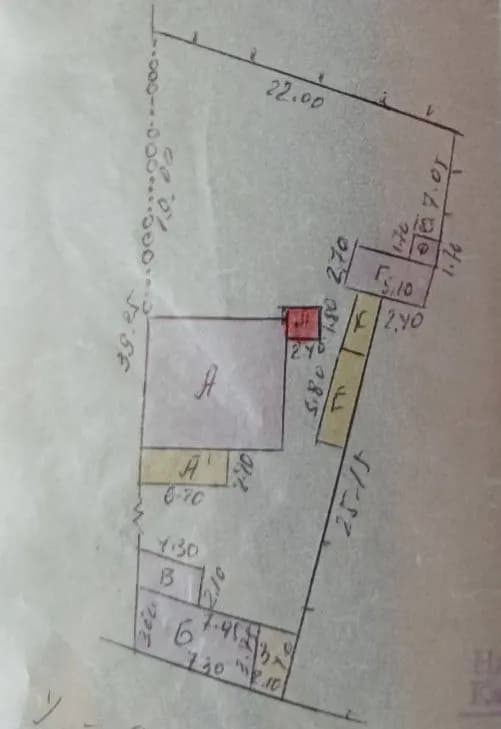 Plot in Yashnabad district, st. Mumtoz