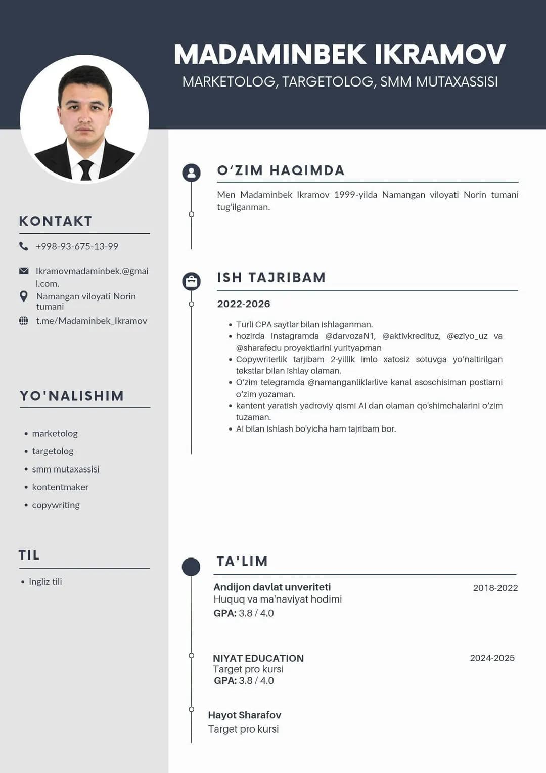Contextual advertising specialist
