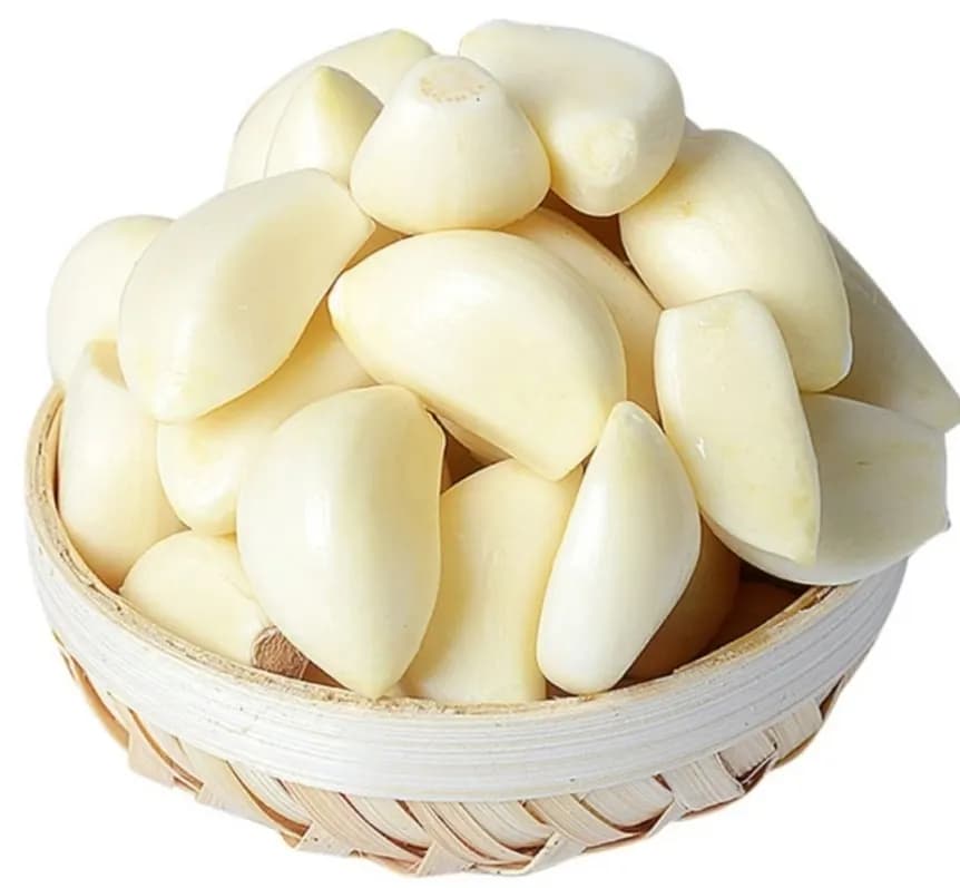 Homemade dried garlic