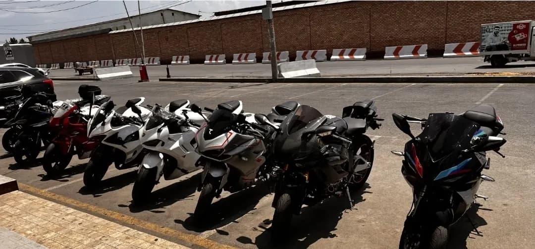 Motorcycles for sale. Installment plans available.
