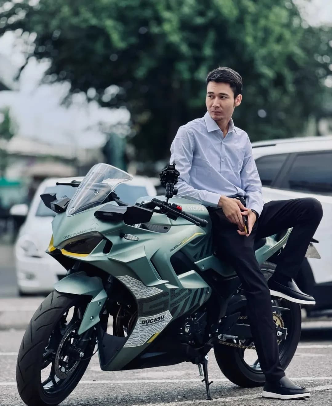 Ducati 400cc motorcycle