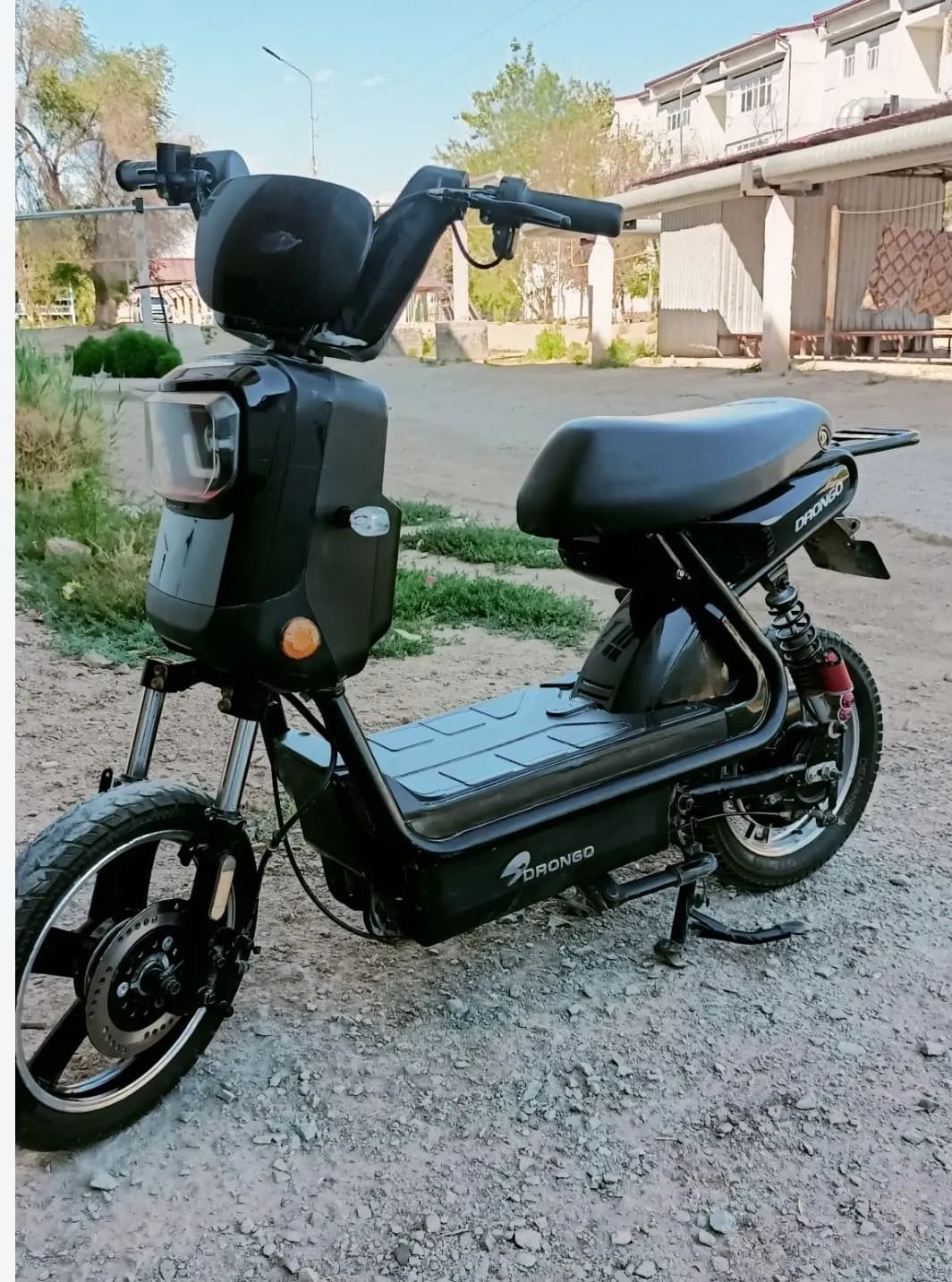 Electric scooter.