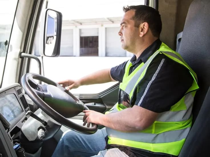 Job offer for a truck driver