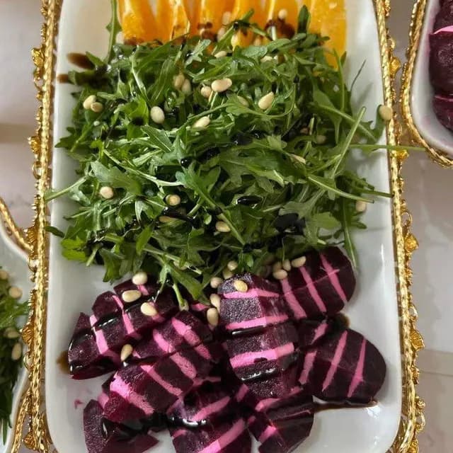 Salads and delicacies of the world