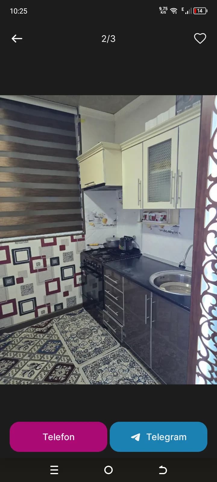 Novzda arzon apartment for rent