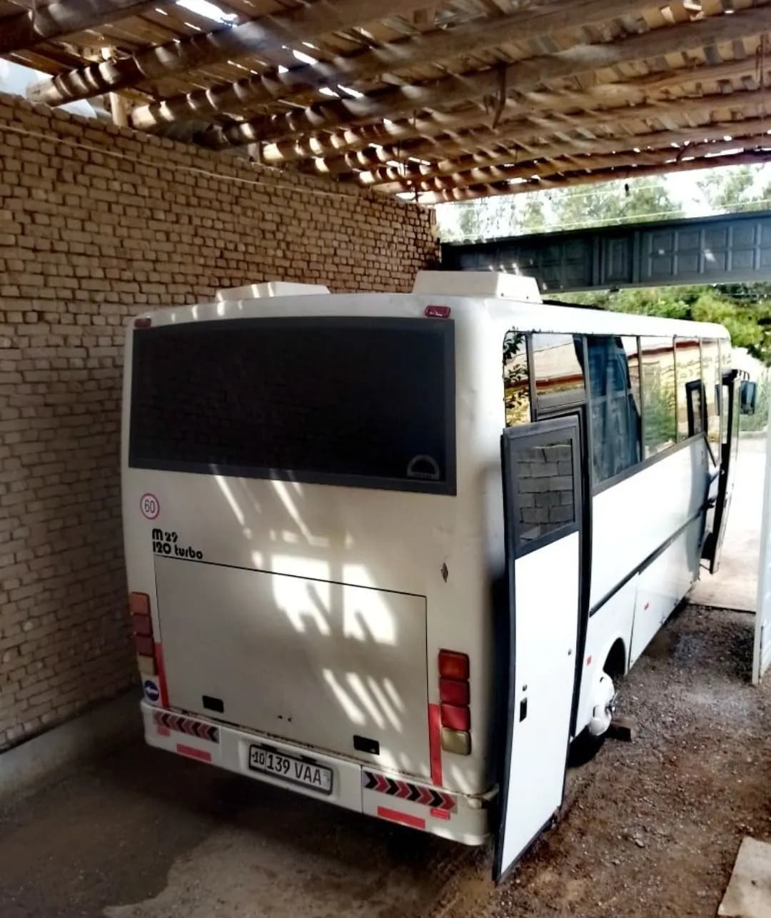 The bus is for sale