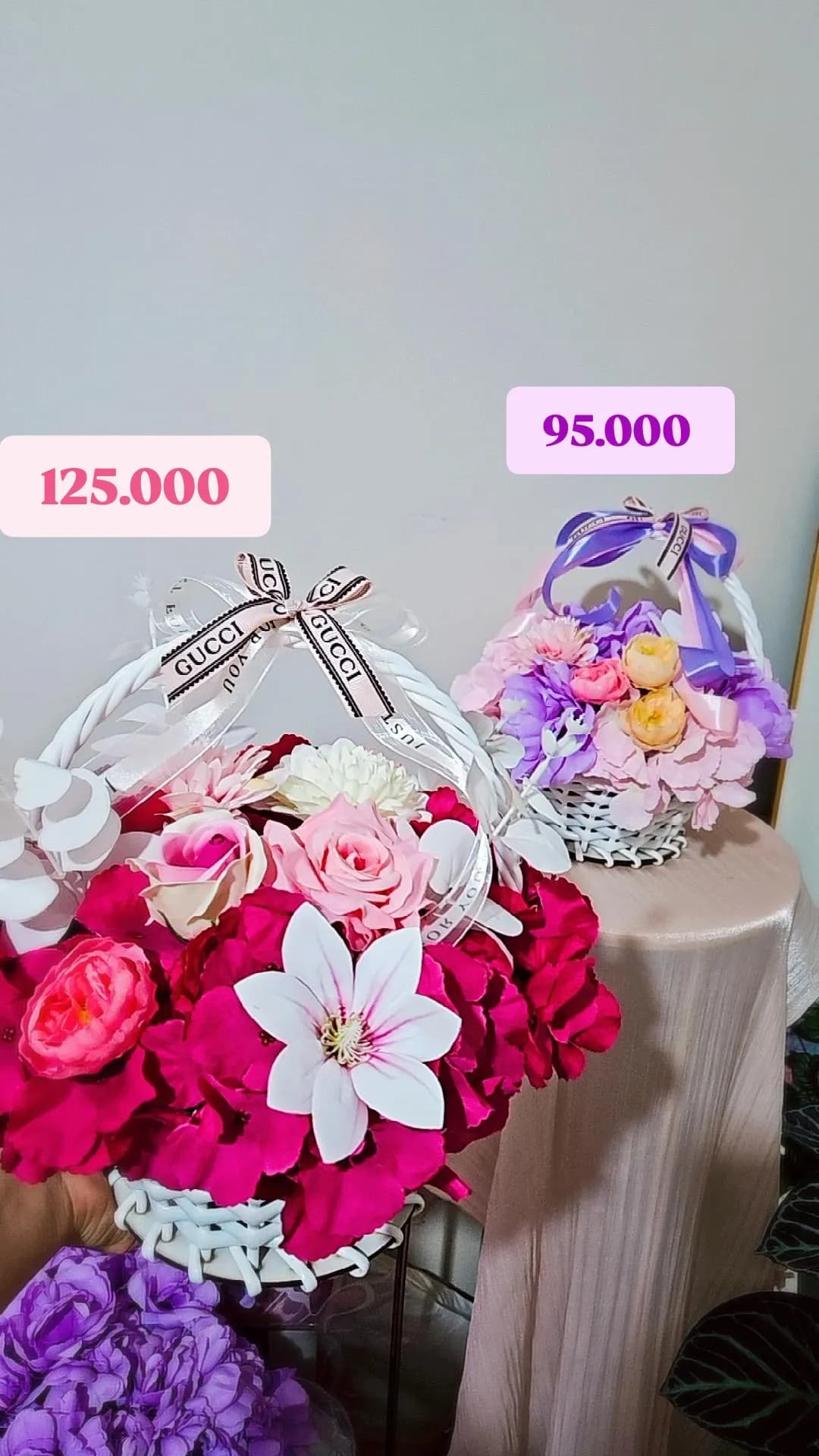 artificial flowers