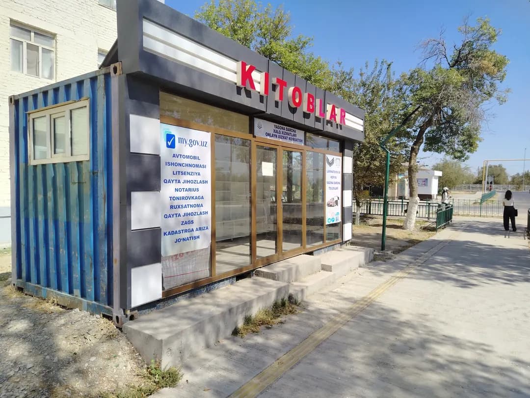 kontinerli do'kon