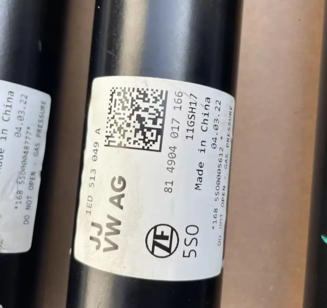 Volkswagen Id4 Id6 Shock Absorber Zadny Original