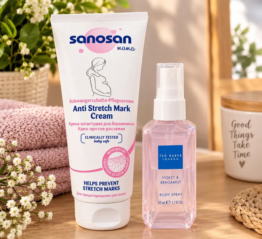 Cream and body spray original