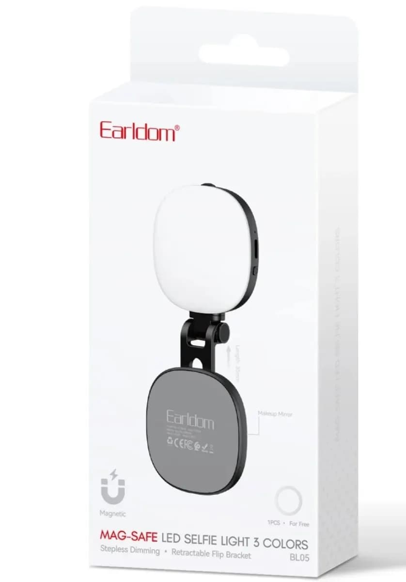 Additional magnetic flash light for phones above iPhone 12