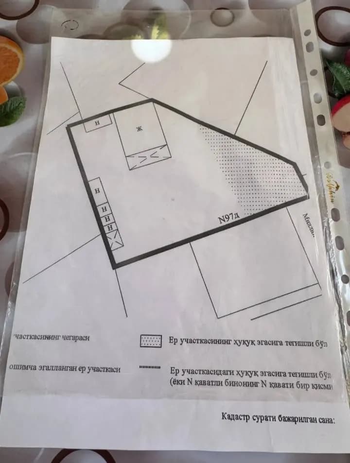 Земельный участок на продажу в новом Узбекистане