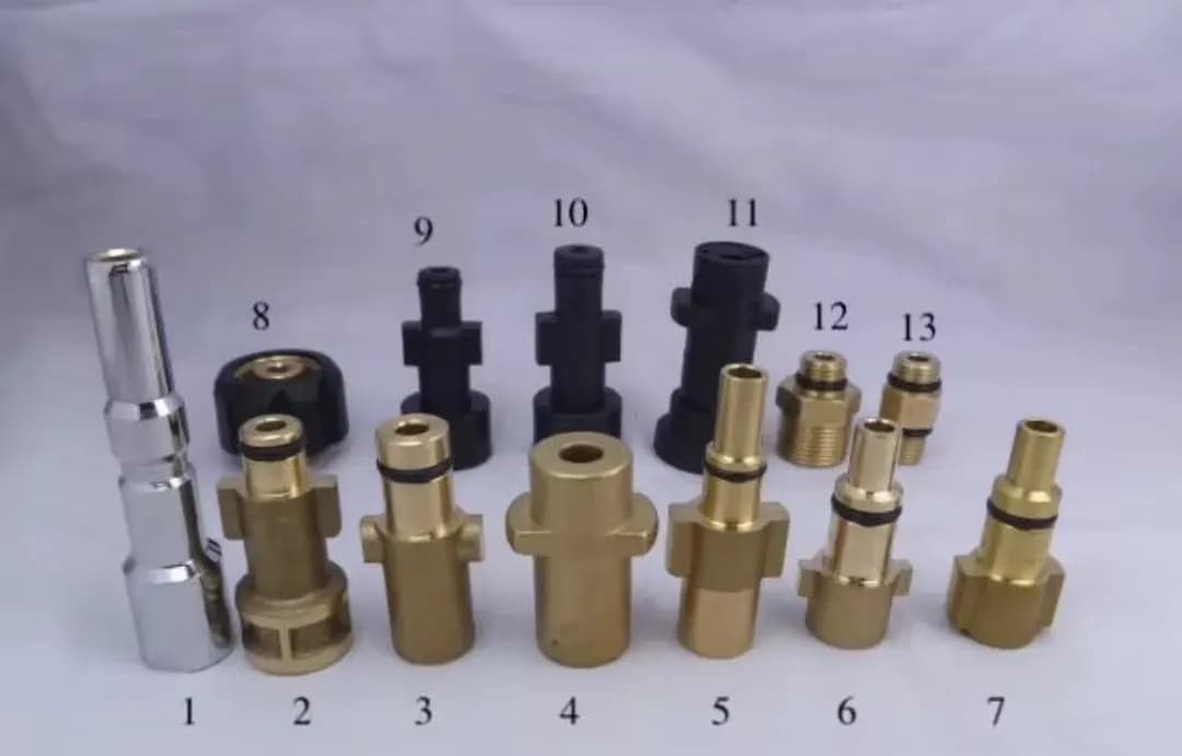 Различние адаптеры для пенной пушки Пена бачок учун переходник Karcher