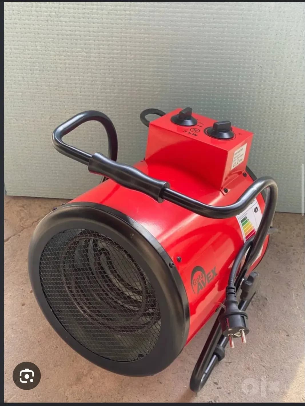 9 kW Gold Avex Electric Heat Gun Wholesale First-Hand