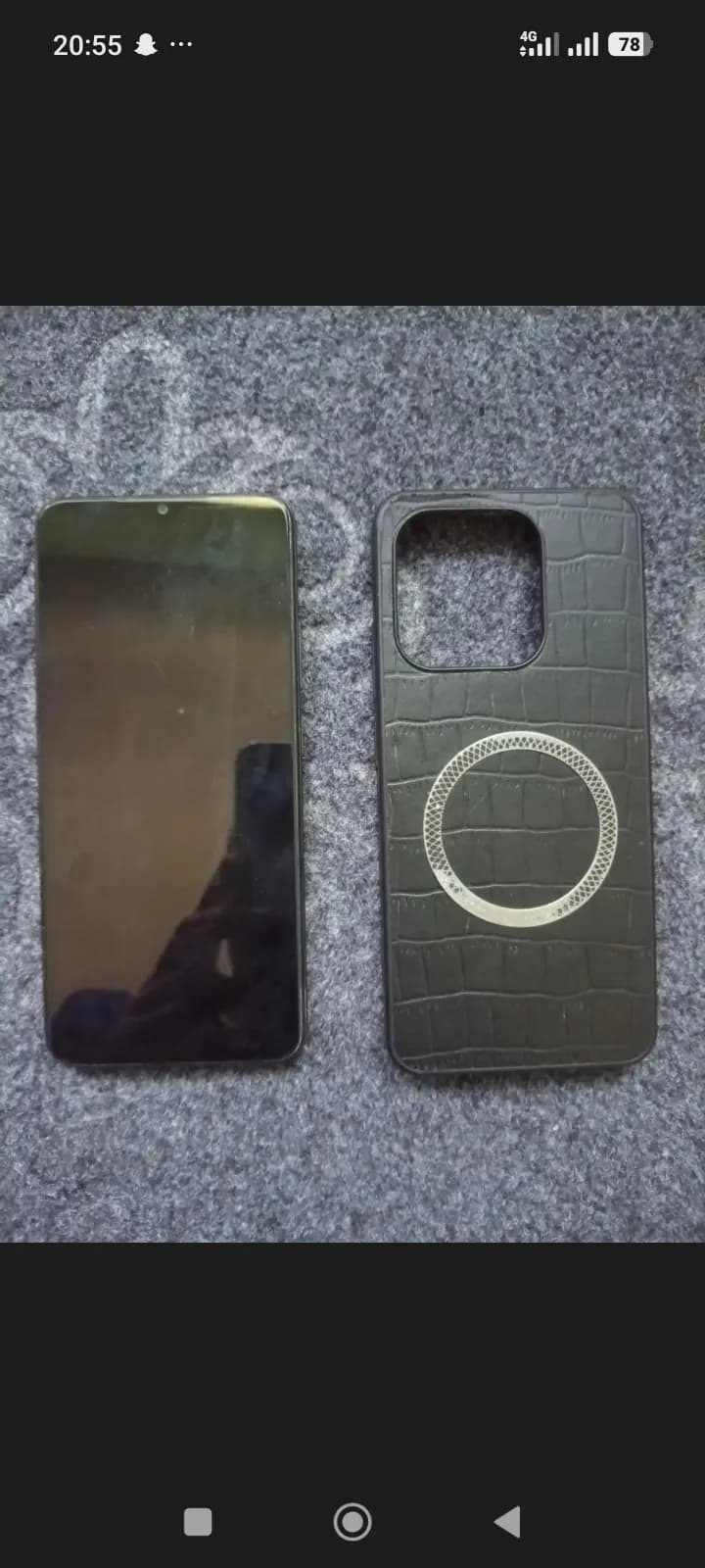 Phone for sale, good condition, used for 3 months, comes with charger and case