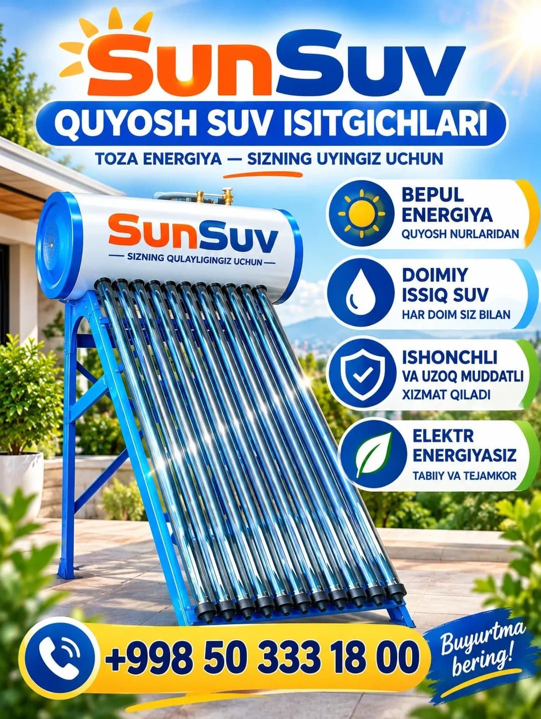 solar water heater