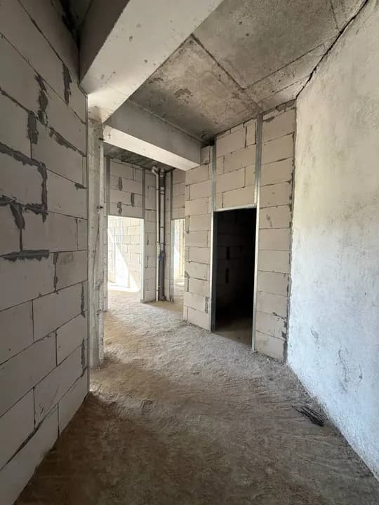 2-комн. квартира, 72.44 м², коробка, новостройка, Олмазор