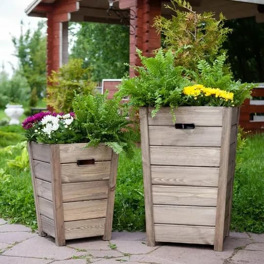 деревянная изделия для сада
