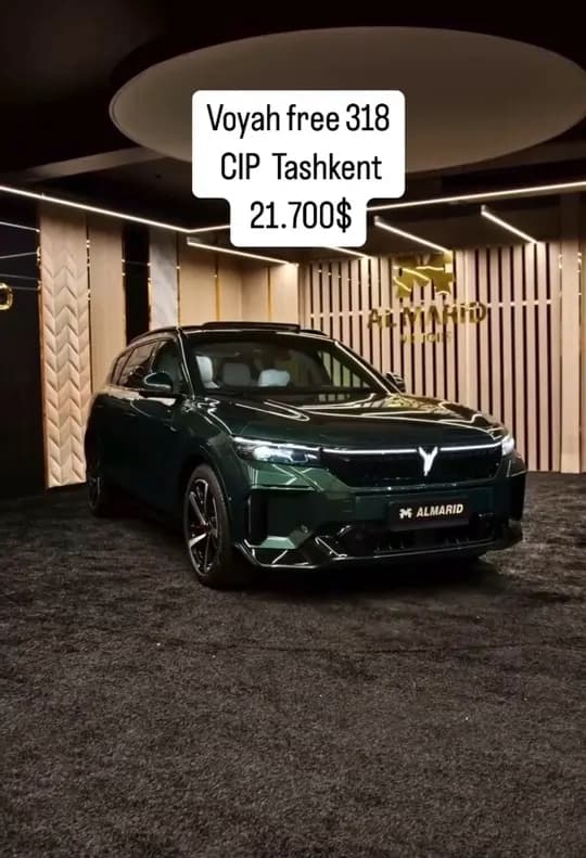 Voyah free 318 CIP Tashkent $21,700