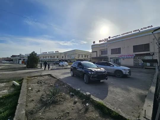 A 3-storey building with a basement is for rent in Bukhara
