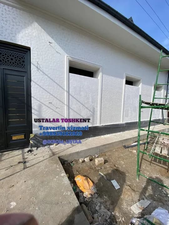 Vodiy ustlarardan TRAVERTIN XIZMATI.