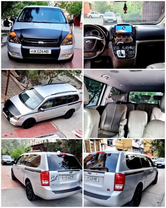 Kia Carnival limousine sotiladi 8 kishilik