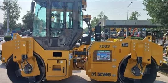 XCMG XD83 8 TON Tandem Tandem Roller