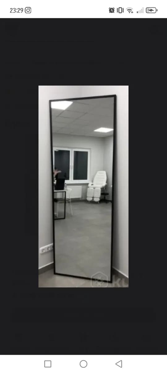Smart led mirror for smart home
