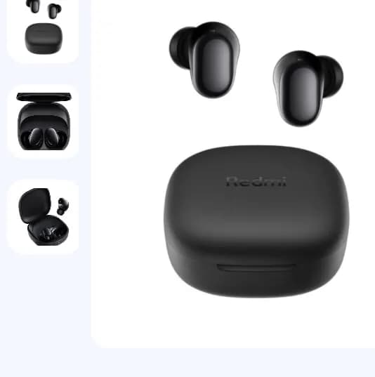 Xiaomi Redmi Buds 6 Play Black wireless earbuds