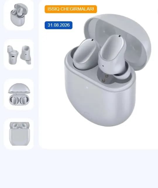 Xiaomi Redmi Buds 3 Pro Grey wireless earbuds