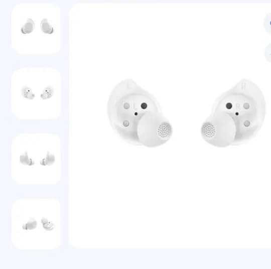 Wireless earbuds for Samsung Galaxy Buds Core, White