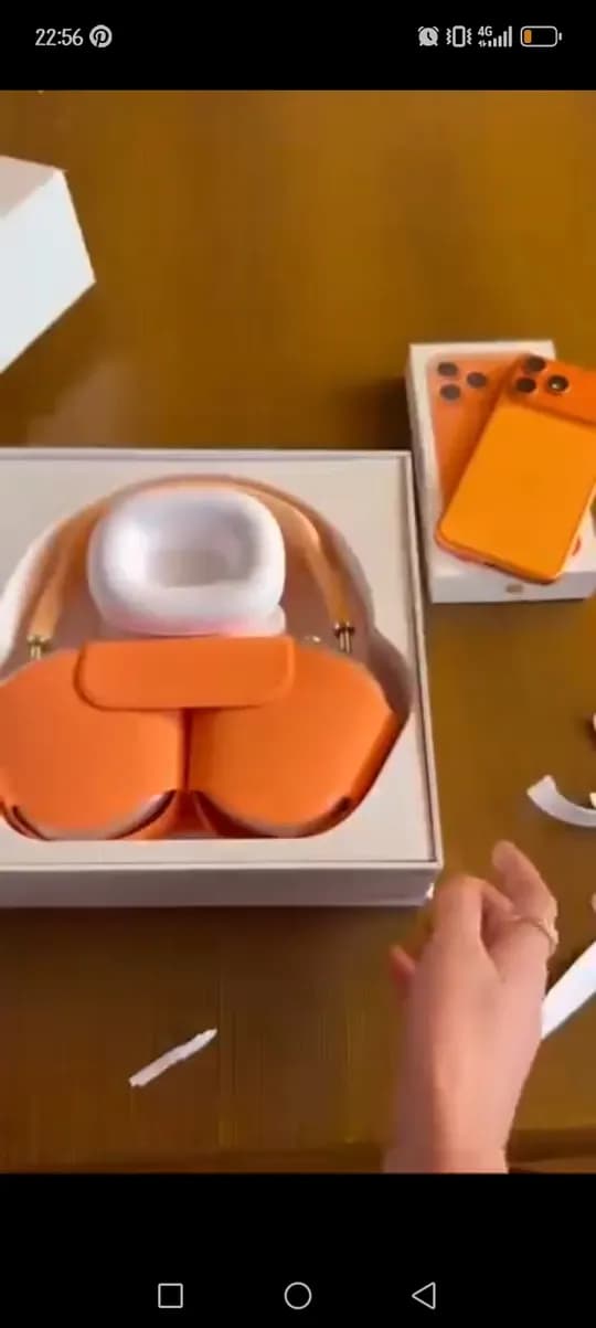 Airpods max 1:1 Orange